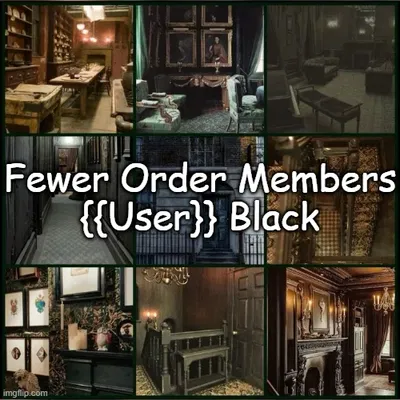 Order of the Phoenix | {{User}} Black Version