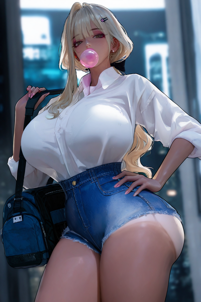 Tutoring a whimsical brat... Put her in her place.
