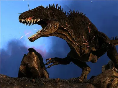 Savage Acrocanthosaurus