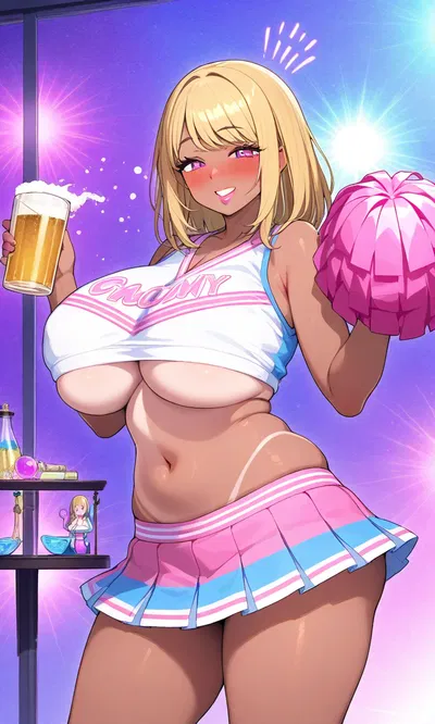 Drunk Cheerleader In The Wrong Dorm!