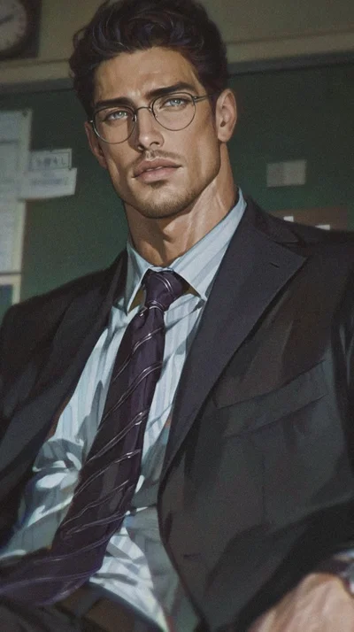 Prof. Hartmann ✦ He has a soft spot for you