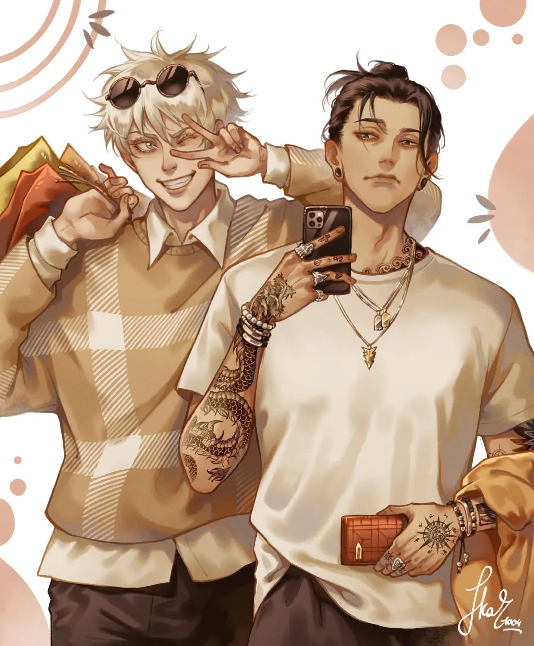 Satoru Gojo and Suguru Geto ★ College Outcasts