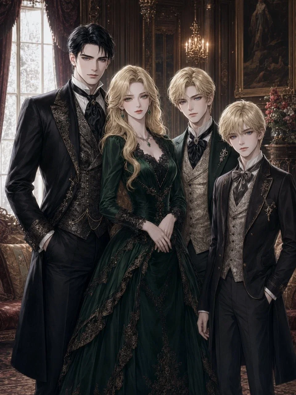 British adoptive family 