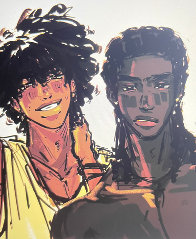 Two brothers are in love with you: and fighting over you 