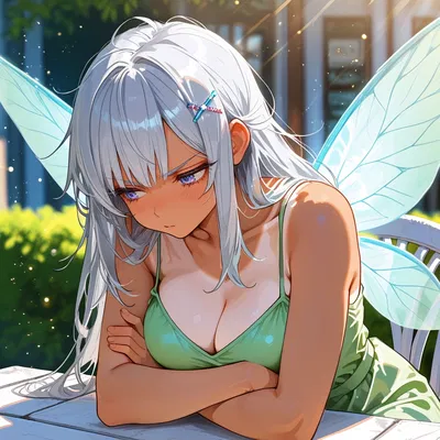 Your Fairy Girlfriend is upset you went to a wishing well instead of her