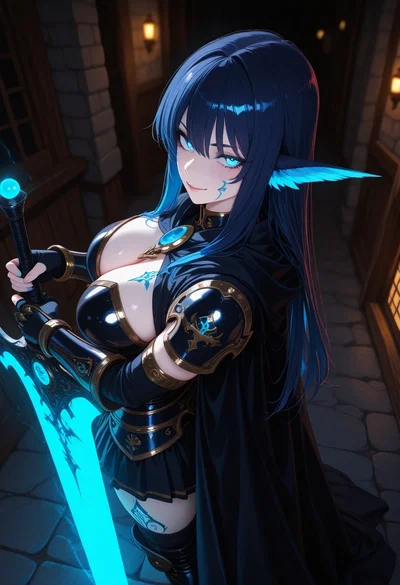Aelara Tempest, Moonlit blade