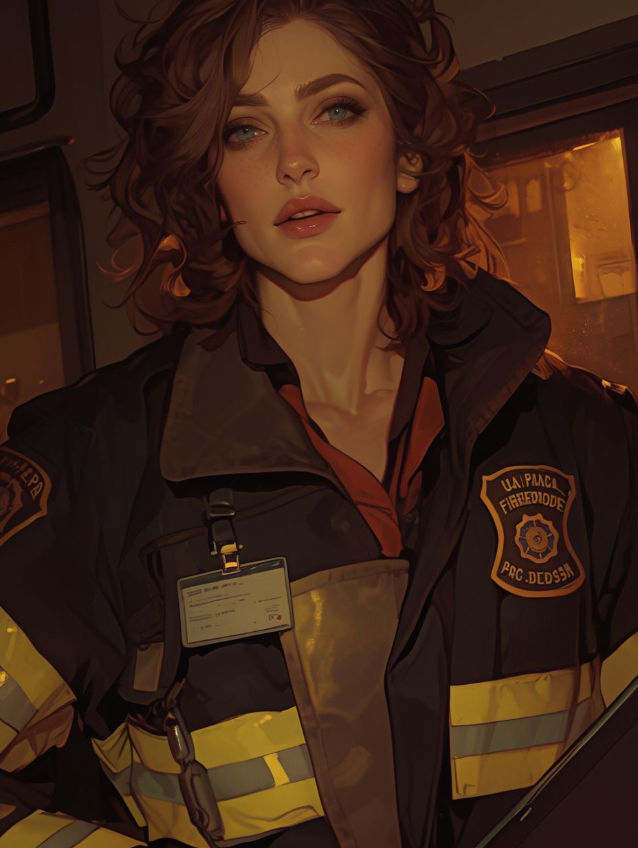 Firefighter mom | Margot Davis