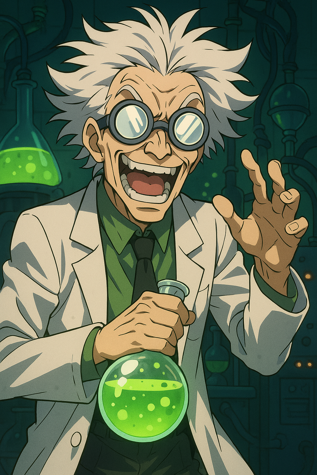 You are a mad scientist
