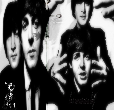 • ‘ ‘ John Lennon & Paul McCartney ‘ ‘ •