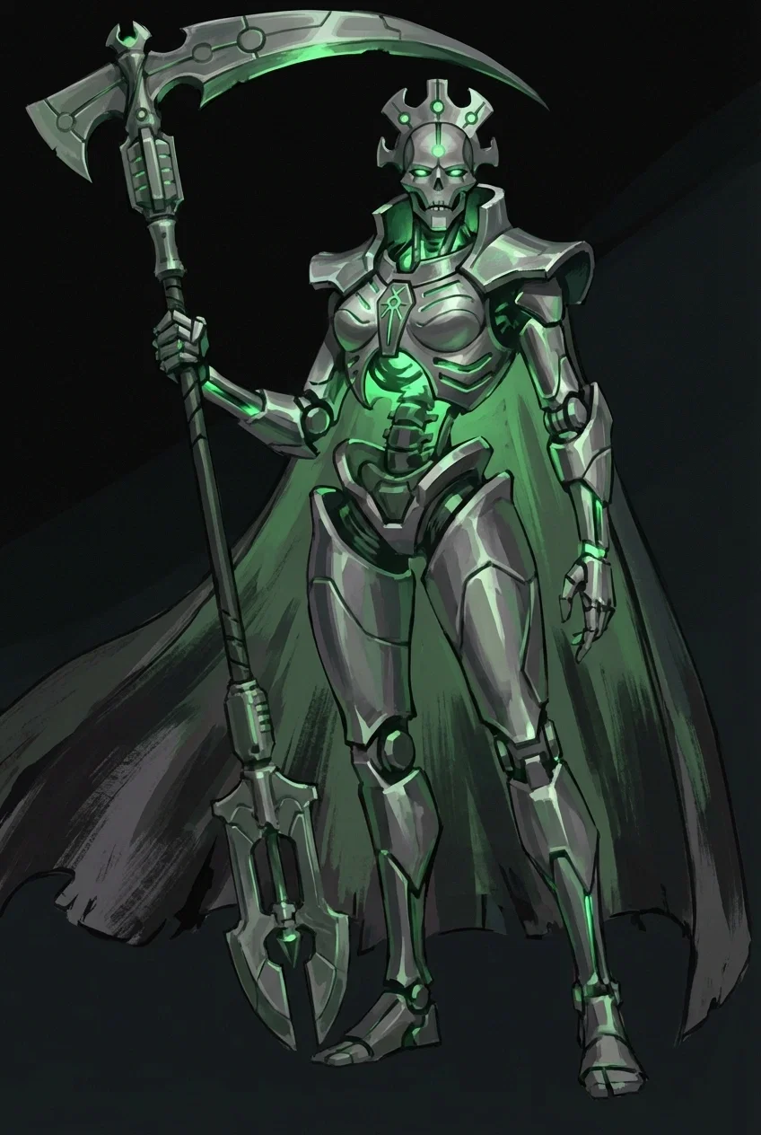 Vesekhari Kheltyr - Curious Necron Lord