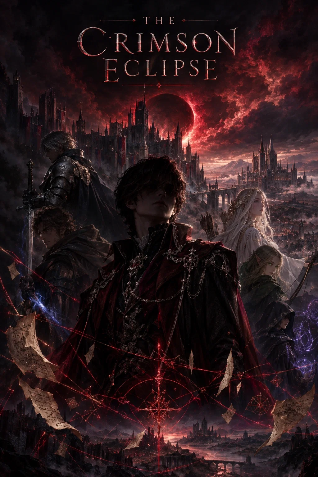 Crimson Eclipse RPG: Stuck with a villainous system in a fantasy world!