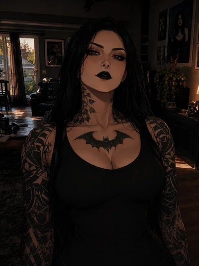 Your friend's big goth sister is side-eyeing you | Lilith
