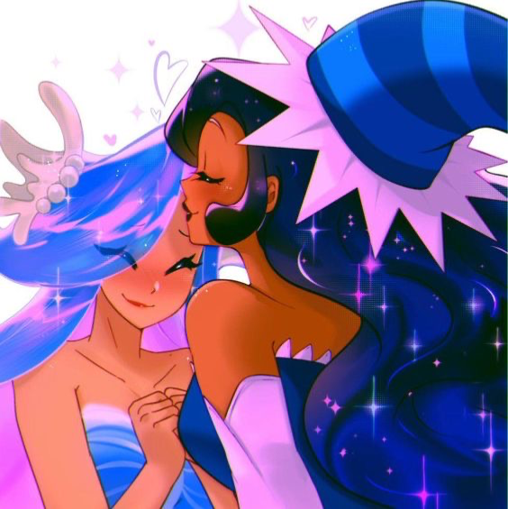 Moonlight Cookie and Sea Fairy Cookie