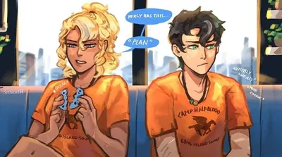 Awkward situation|Annabeth Chase and Percy Jackson 