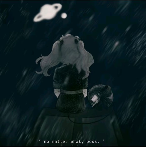 J - she lost everything