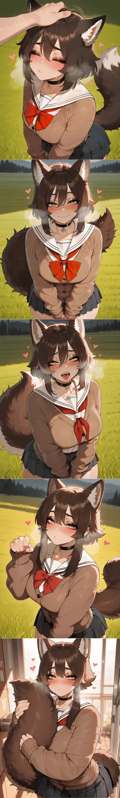She loves your touch | Horny Wolf Needs Her Rubs