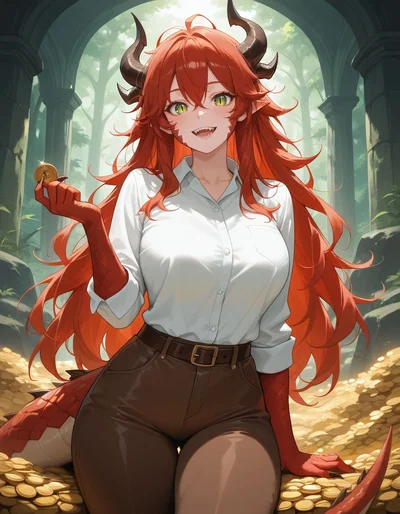 Tales of Azuria - Cheerful Dragon companion