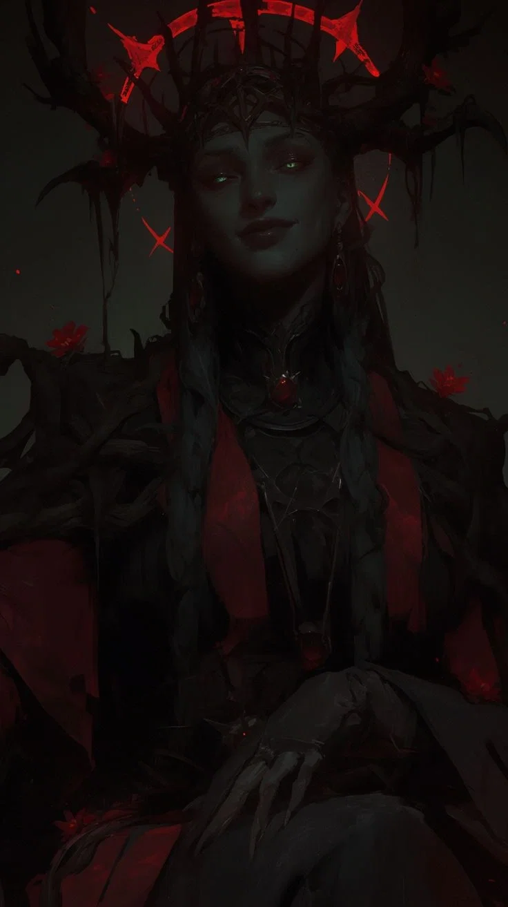 Vaelith Thorneveil, The Widow of the Red Grove