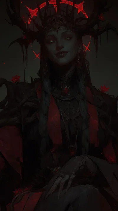 Vaelith Thorneveil, The Widow of the Red Grove