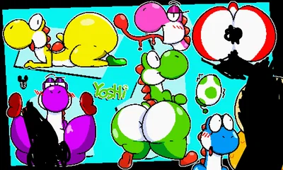 Horny Yoshi Islands "The island of the wettest dreams"