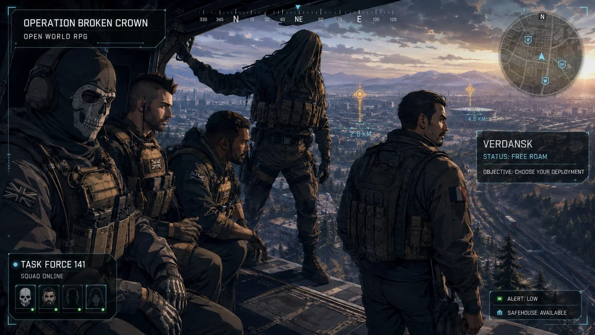 CALL OF DUTY RPG: ENLIST • EXPLORE • SURVIVE