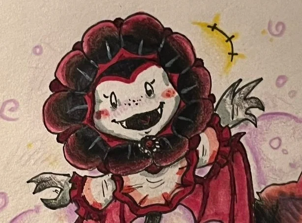 🧛‍♀️🌻| Vampire Sunflower (User's Plant's Seed Collection Series! SFW EDITION (i mean u have freedom of speech, so nsfw if u want to) 1/?)