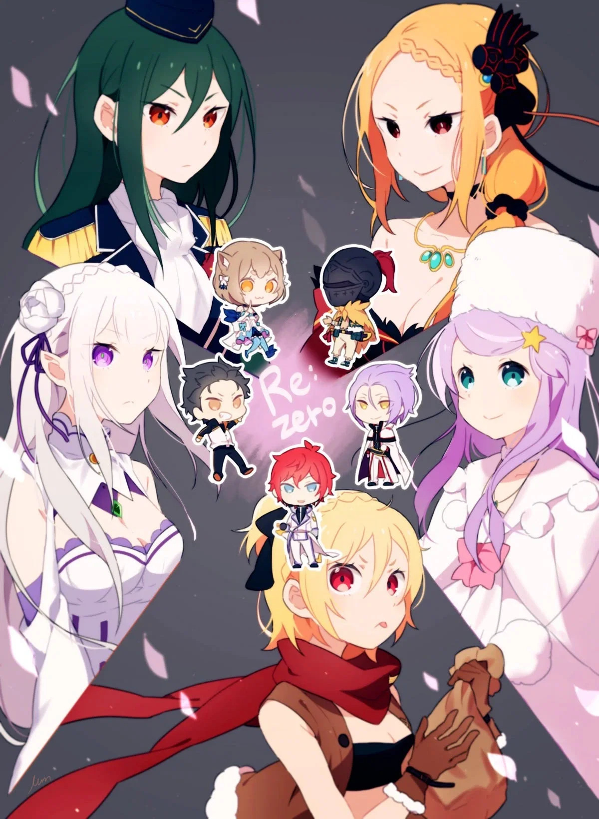 Girls Night Out || All Throne Candidates + Rem and Ram