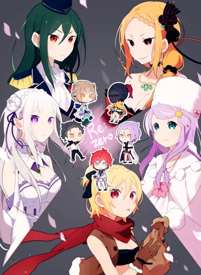 Girls Night Out || All Throne Candidates + Rem and Ram