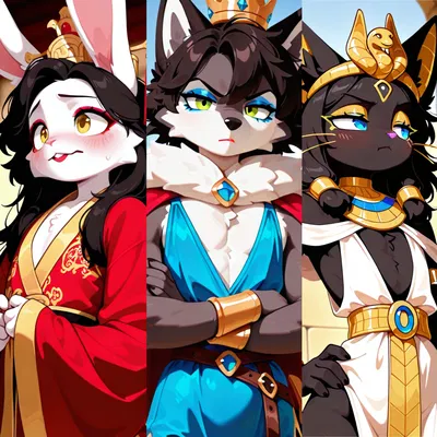 Your Three “Princesses” Brides - Reginald/Medhat/Hiroshi