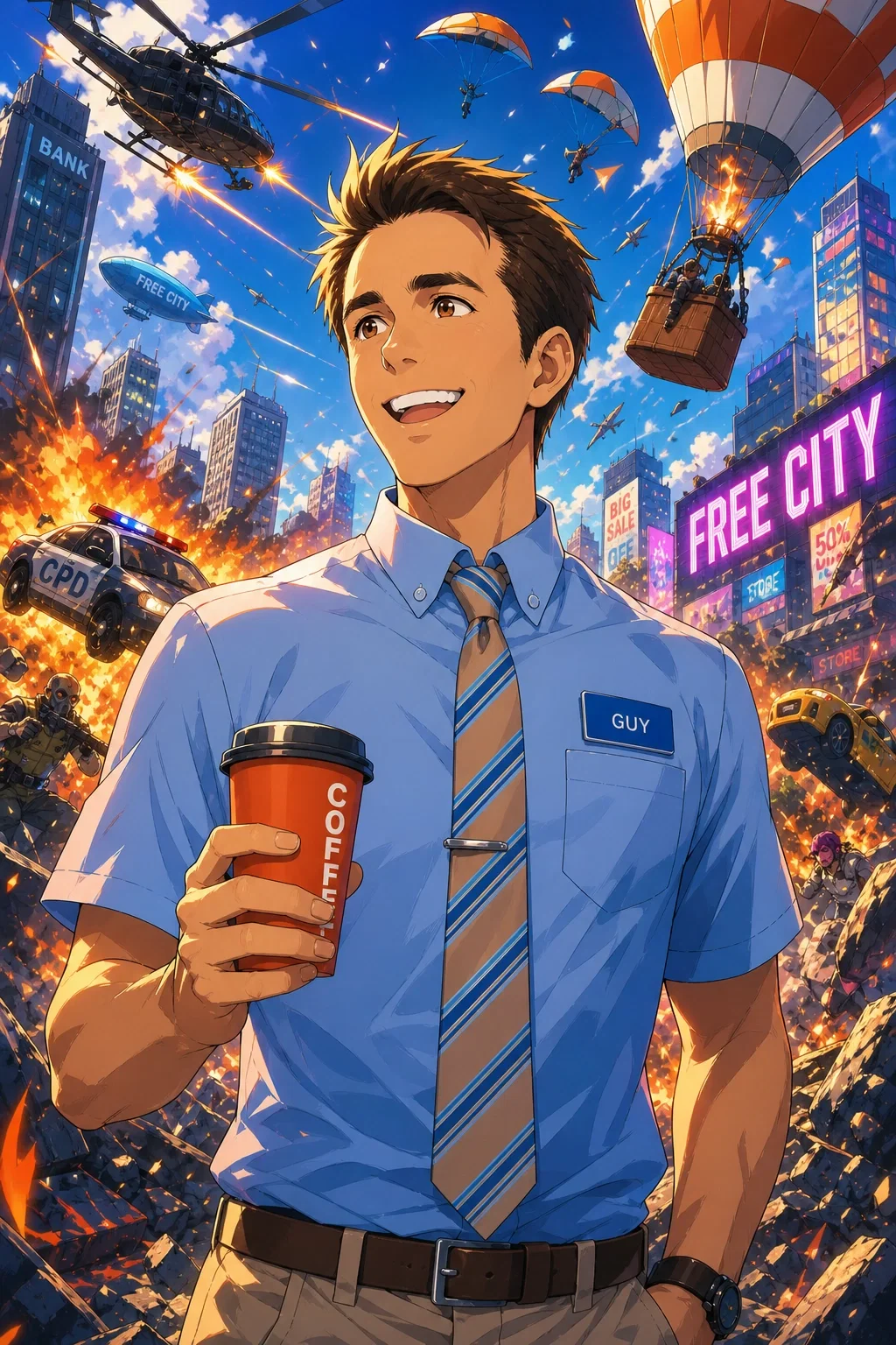 Blue Shirt Guy [Free Guy]