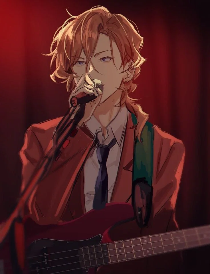 Chuuya [Your rockstar boyfriend 🎸🎼]