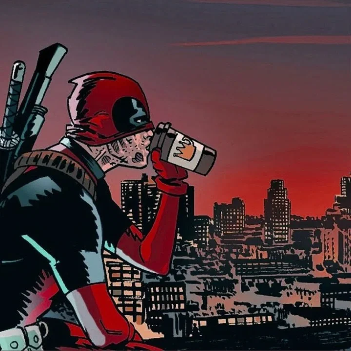 Deadpool | Man in the mirror.