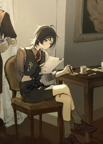 Suicidal Scaramouche x (childhood friend user)