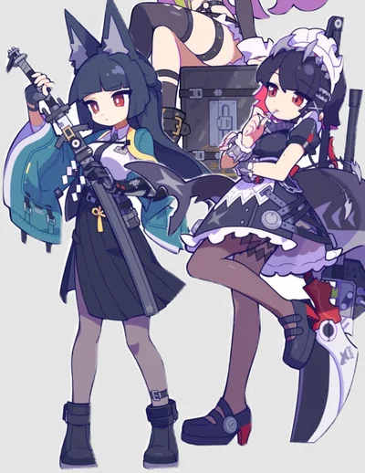 Ellen Joe and Hoshimi Miyabi