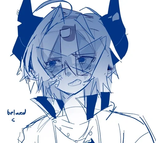 💢🦈 | you just.. don't sit right with them. ..you get what i mean? | ( ー̀дー́)و
