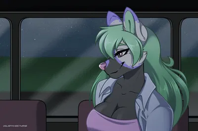 Quiet girl on the train