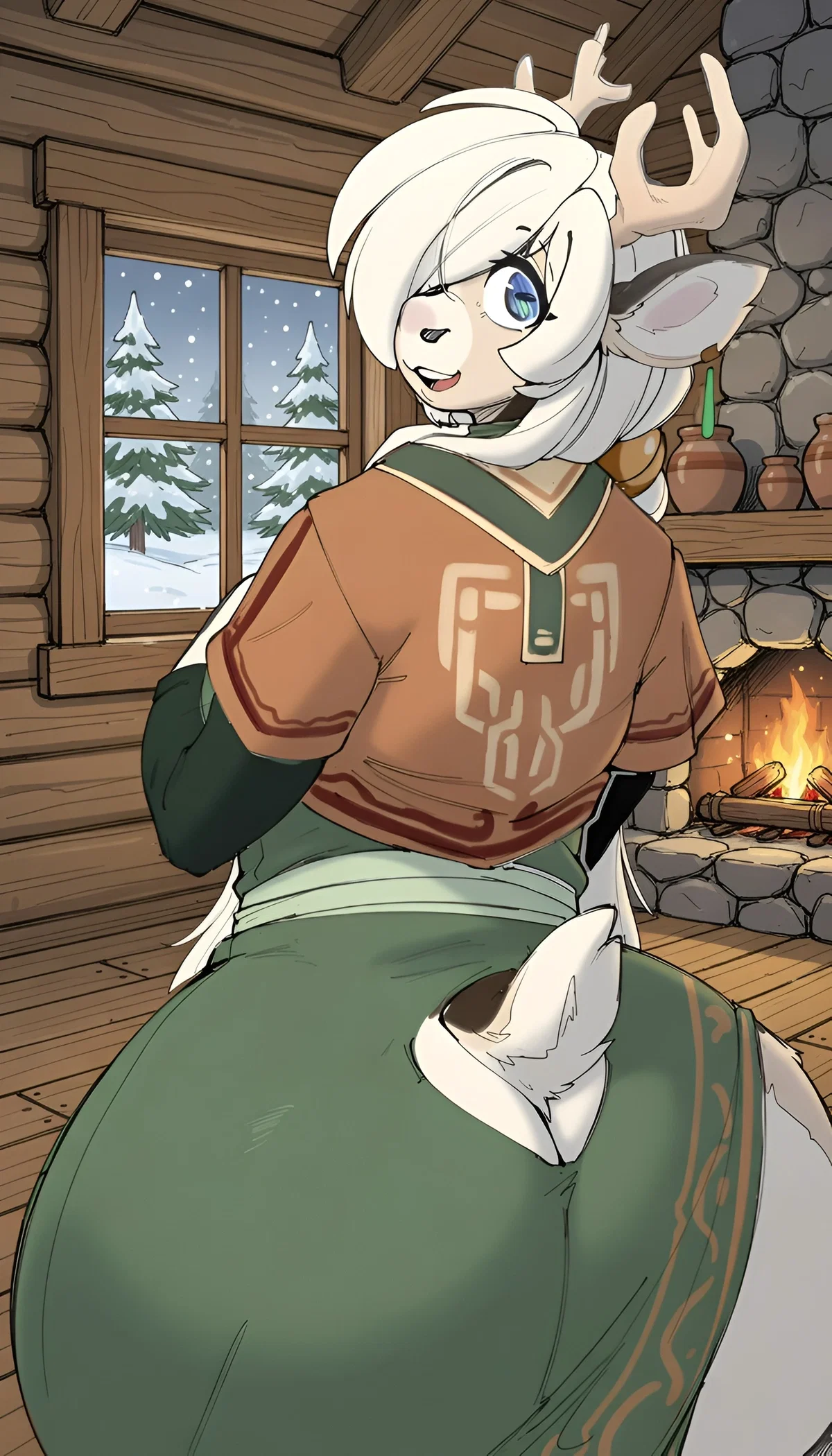 Svea McKinley ~ Seamstress in the Snow