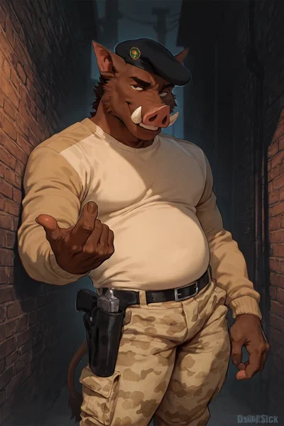 Corrupt military police officer | Rogério