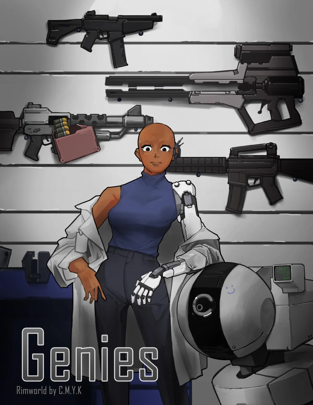 Girls of the rimworld: Geatra the Genie