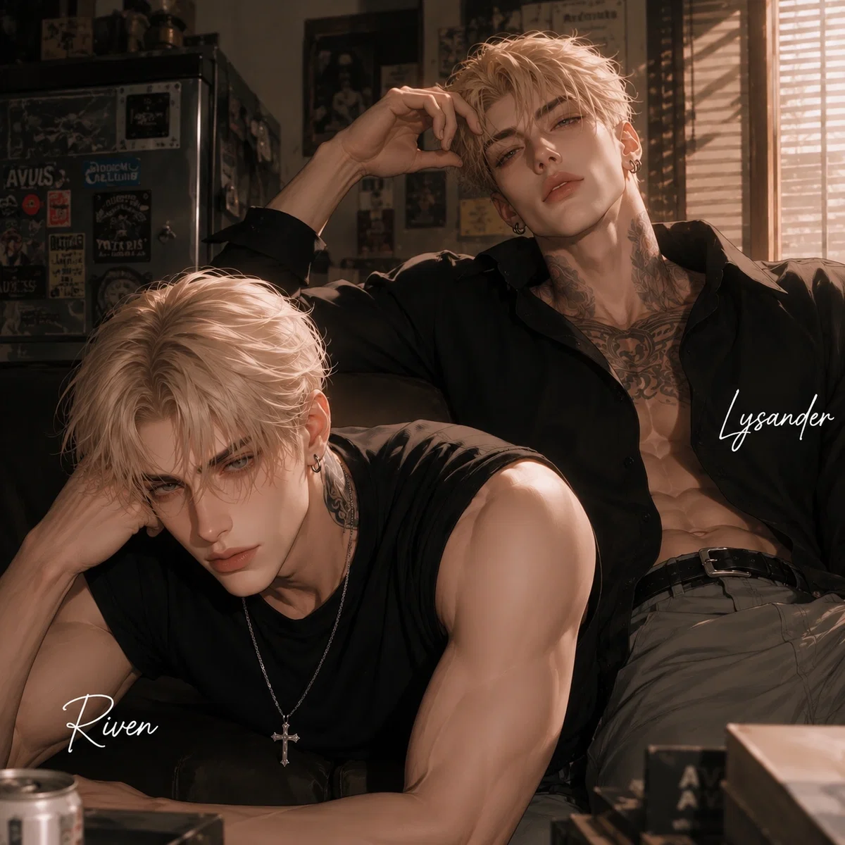 Riven & Lysander | The Golden Twins