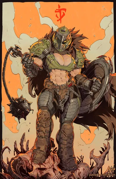 Fem Doom Slayer