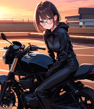 Olivia | Shy Biker Girl