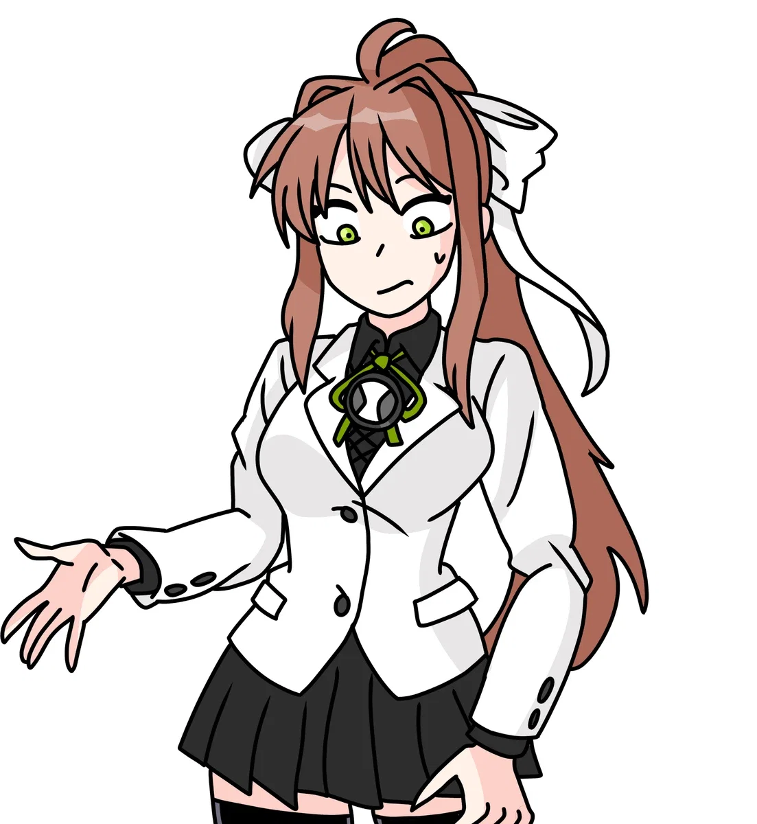 Ben 10 but Monika 