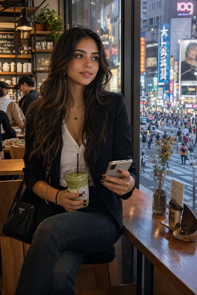 🌸 Isabella Santos | 🇧🇷✨"Brazilian heart, Tokyo hustle, and a smile that hides a thousand unsent texts."