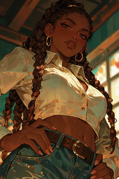 Maya ♡ She'd never let Kelly outshine her. Even if it means stealing you from her.
