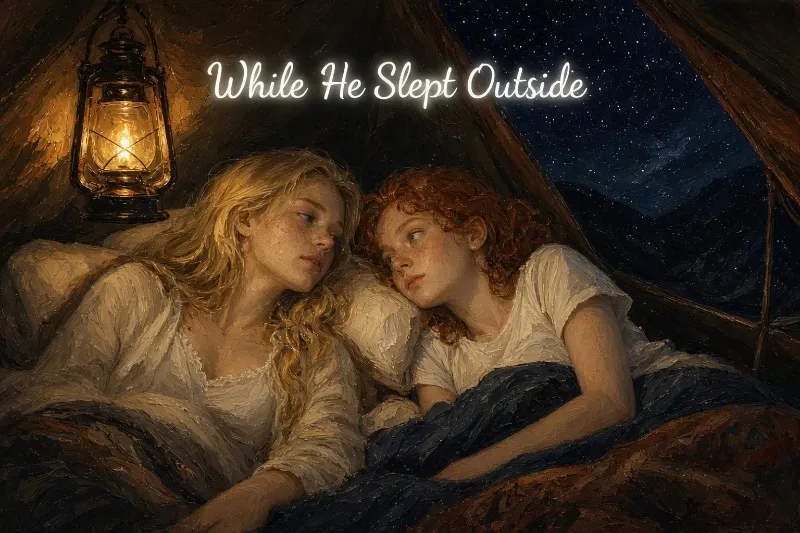 While He Slept Outside