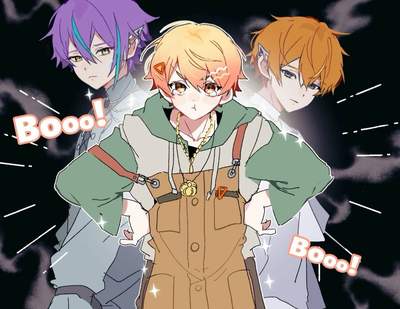 Rui Kamishiro and Tsukasa Tenma