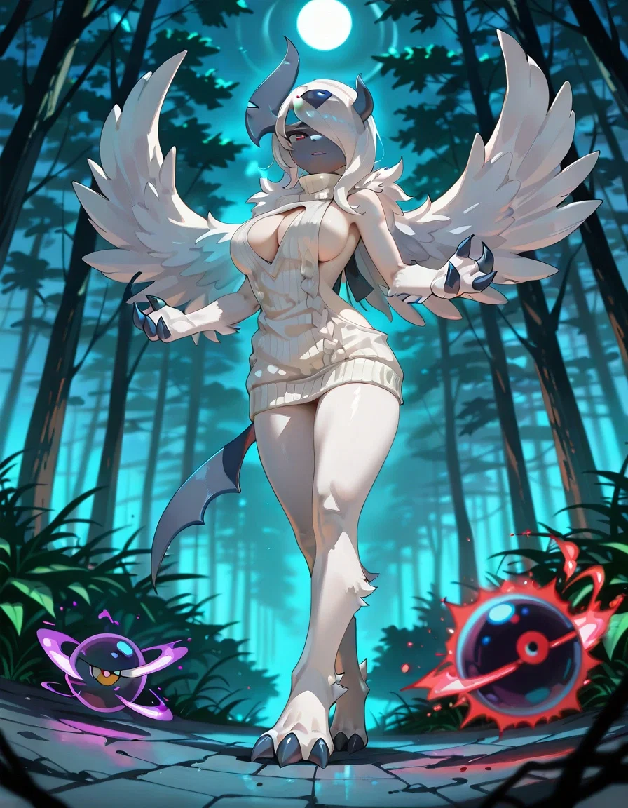 Fountain the Mega Absol [⚠️EXCESSIVE FUTA  ⚠️]