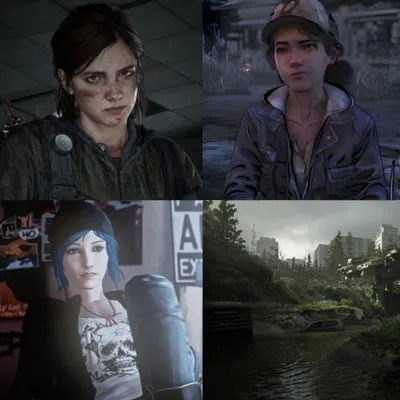 Ellie, Chloe and Clementine