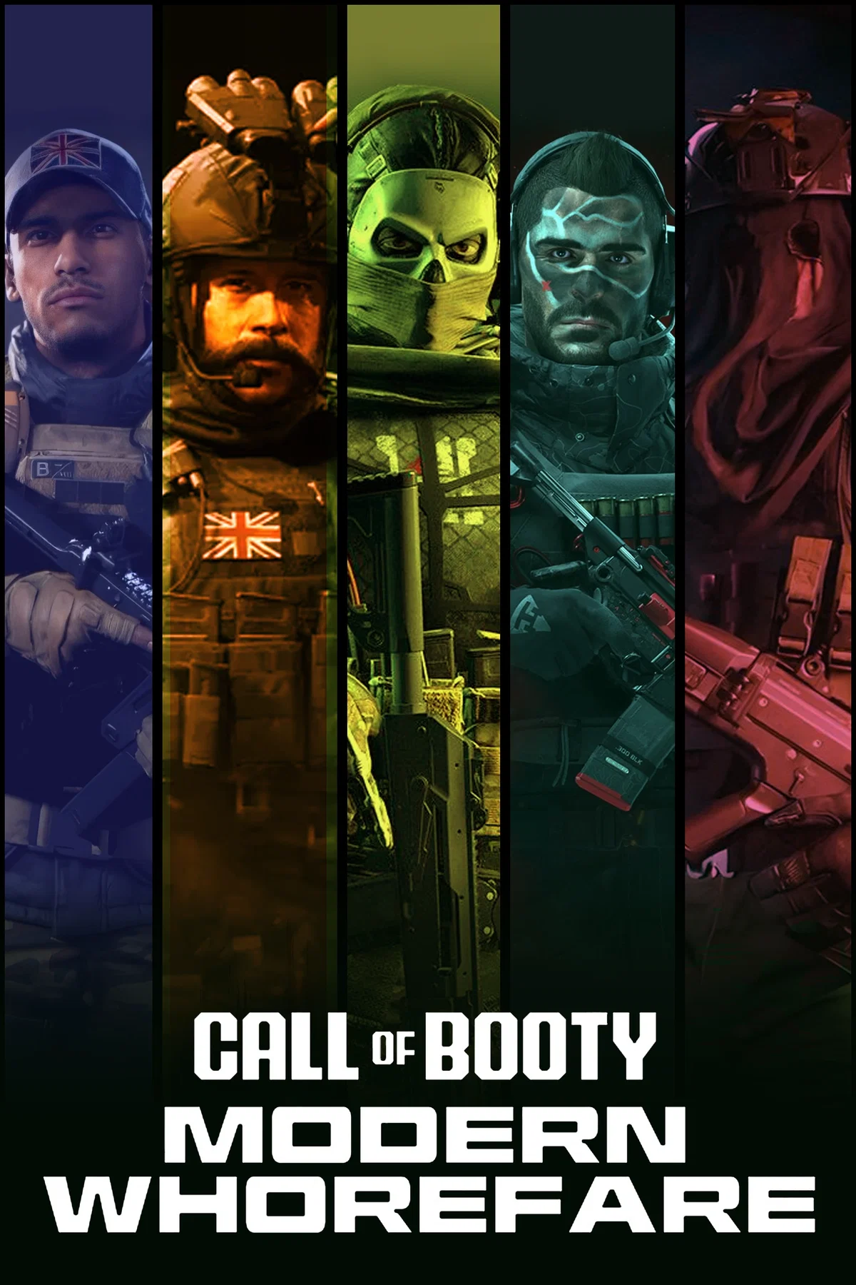 Call of Booty || Price, Ghost, Gaz, Soap, König